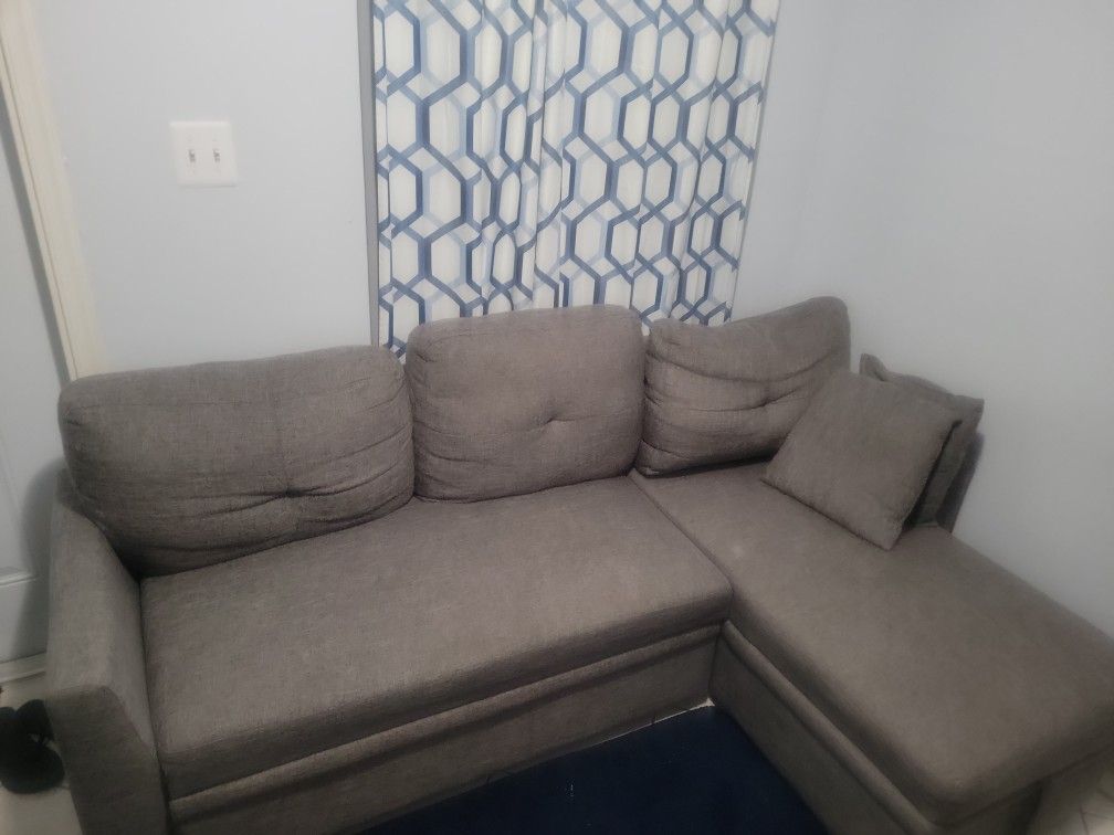 L Shape Chaise Sleeper Sofa