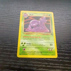 Pokemon Muk 28/62 Fossil Set