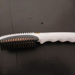 Heated Iron Hair Brush Steaightener