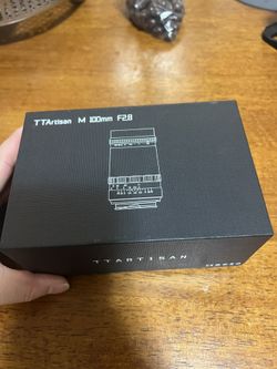 Open Box TTArtisan 100mm F2.8 Bubble Bokeh Full Frame Lens For Leica M LM 