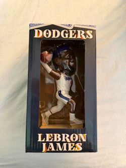 LeBron James Dodgers Bobblehead Boxed