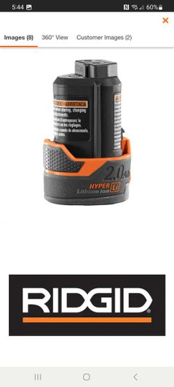 Ridgid Battery