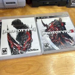 PlayStation 3 / PS3 - Prototype 1 And 2