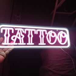 Neon TATTOO sign PINK
