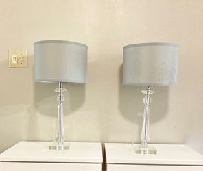 Two Nightstand Lamps Excellent Condition