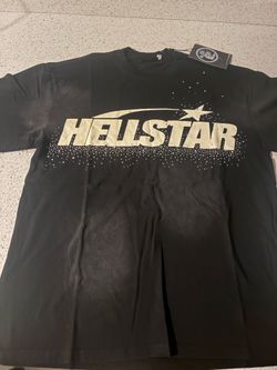 hellstar shirt with rhinestones