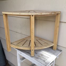 Small Corner Table.     South Austin.    Curlew drive.   