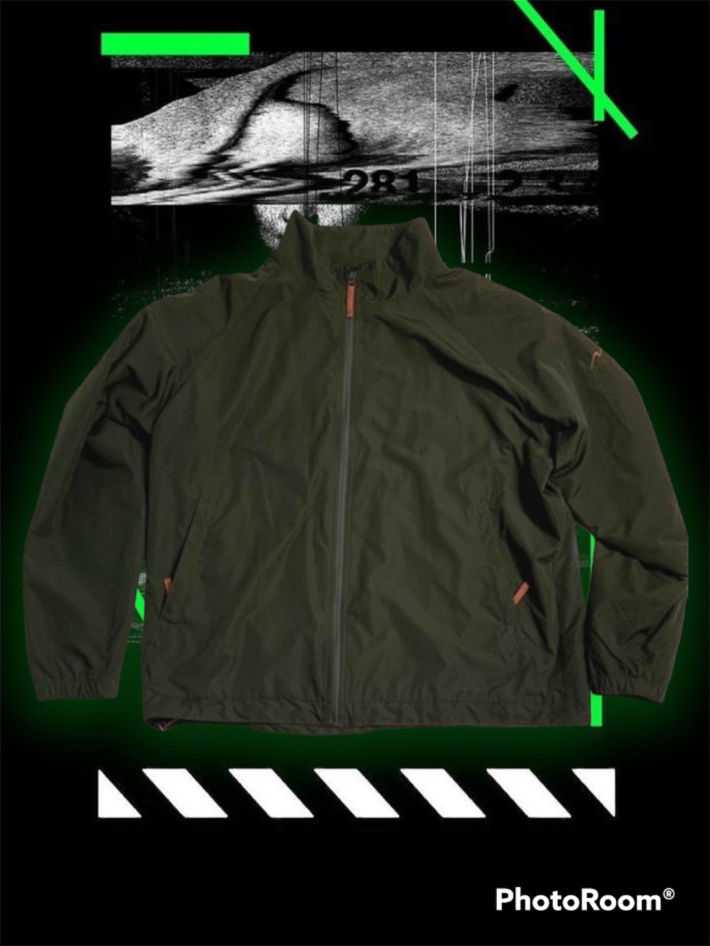 Cabela’s Men’s WindCrest Full-Zip Hooded Jacket (Olive Green)