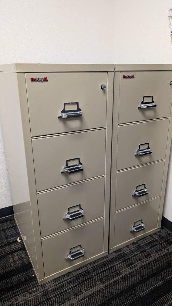 Fire King File Cabinets