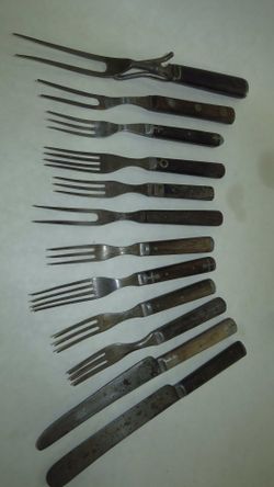 Civil war era cutlery