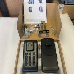 DOOR LOCK - Keyless Entry Door Lock Keypad Deadbolt Lock - Matte Black
