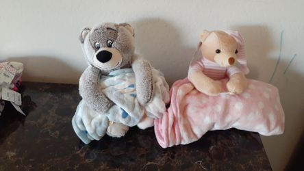 Plush and blanket set