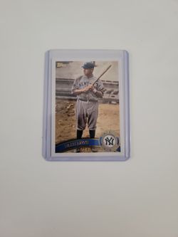 Babe Ruth Card
