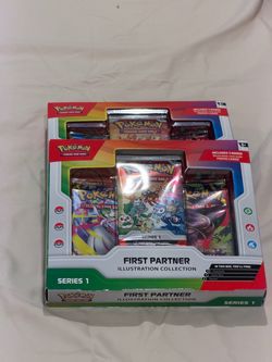 Pokémon First Partner Illustration Collection Series 1