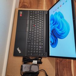New ThinkPad E15 Laptop 
