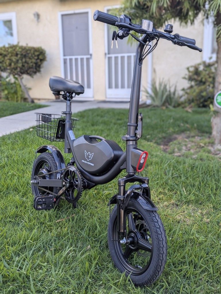 ⚡Electric bike, mini ebike 🔥 500w motor  , front n rear shocks 