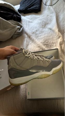 Jordan 11 cool grey size 10