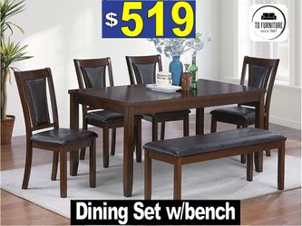 Dining Set w bench