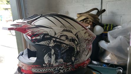Scorpion EXO dirt bike helmet brand new never been used size small