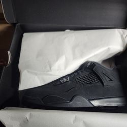 JORDAN 4 BLACKCAT 100% Authentic MENS SZ 10, 10.5 AND 11 