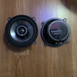 kicker ks5250 speakers pair 5-1/4”
