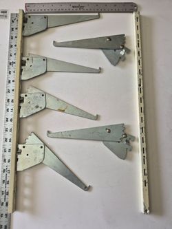 Wall Shelves w/ adjustable brackets
