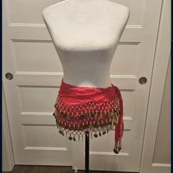 Belly Dance Hip Scarf- Worn Once