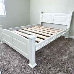 Queen Bed Frame - No Mattress 