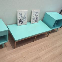 5 Piece Set-Teal 