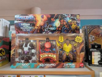 Masters Of The Universe Sun Man Rulers Of The Sun Mattel Action Figure Set
