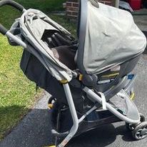 Gray Century Carry On™ 35 Lightweight Infant Car Seat, Car Seat Base, & Stroller
