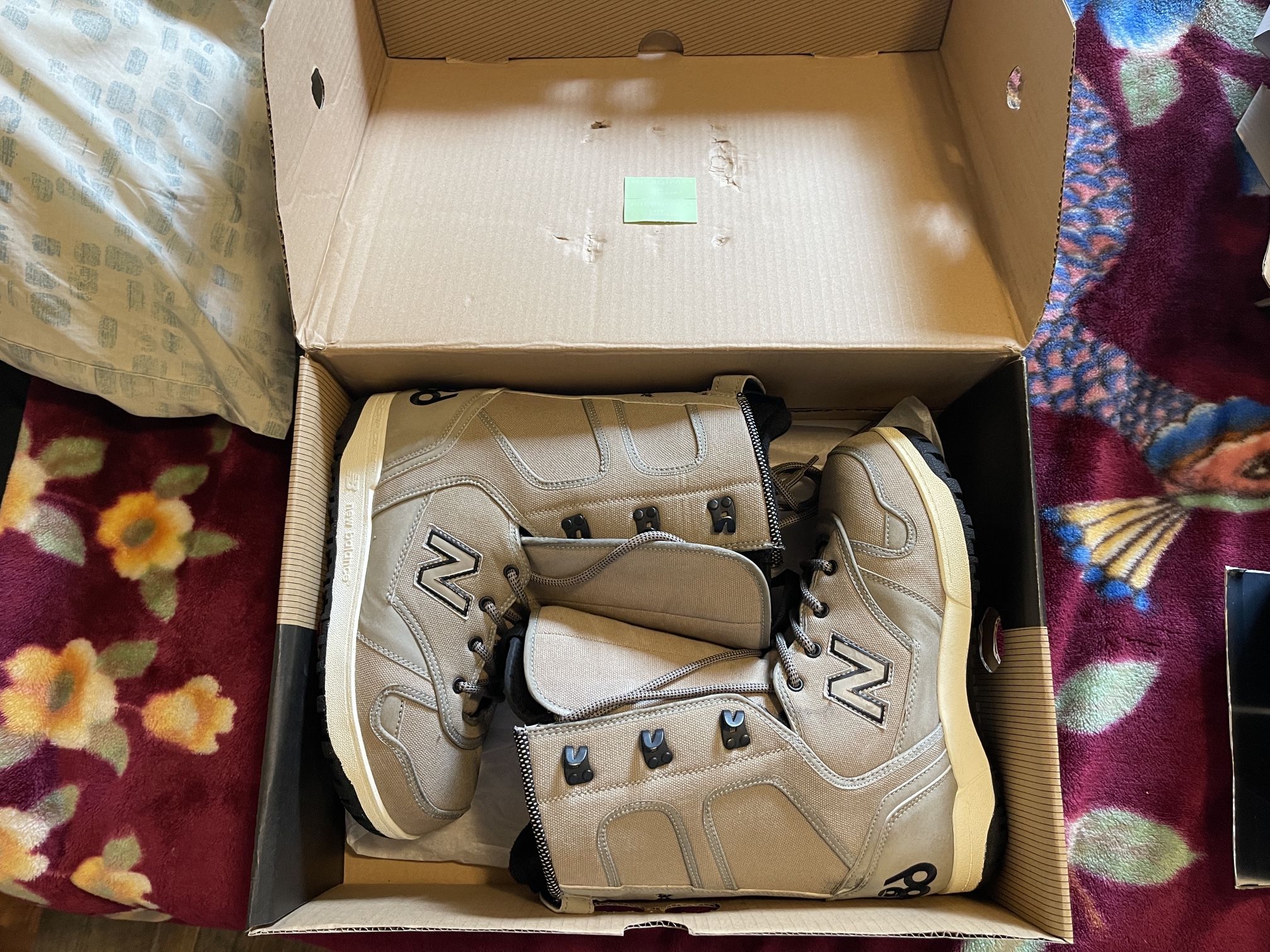 Snowboarding Boots. Size 9 ( New Balance X 686)