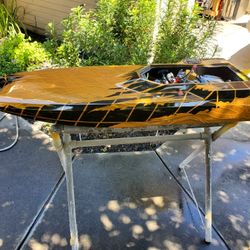 RC BOAT  CATAMARAN CARBON FIBER 30cc