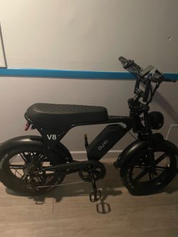 V8-G51 Electric Fat Tire Bike – Heavy Duty Ride