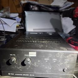 TOA Amplifier BG-130