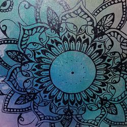 Hand Painted Boho Art 