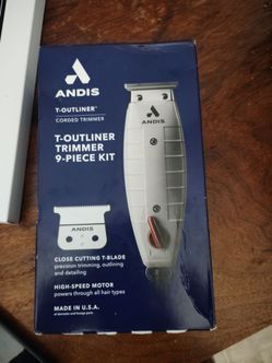 Andis T-Outliner Corded Trimmer 9-Piece Kit