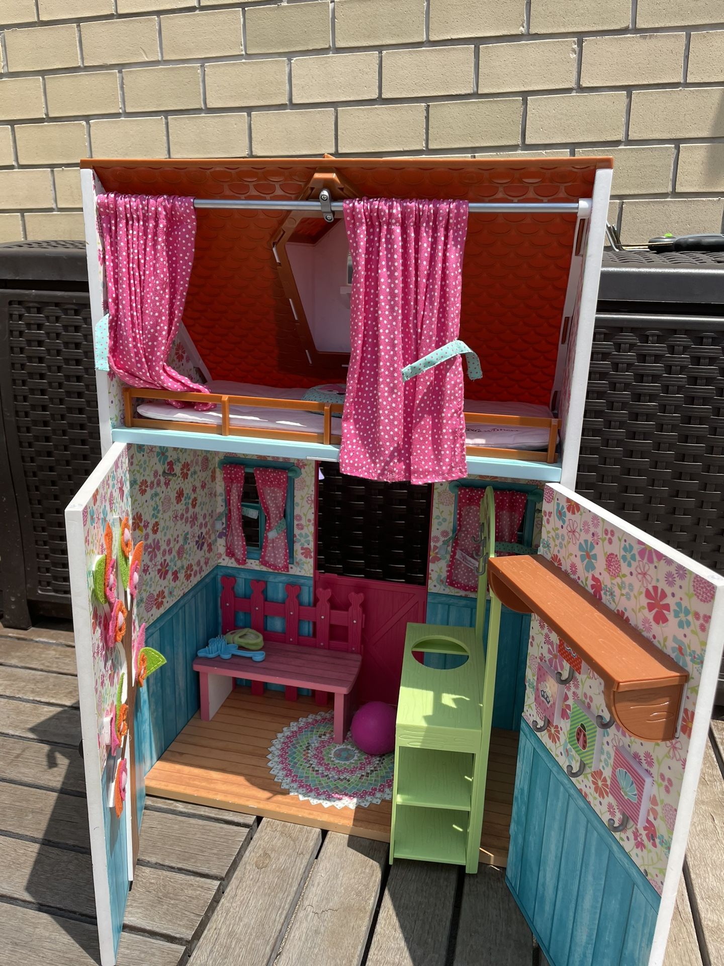 American Doll Wellie Wishers Playhouse