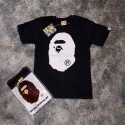 *CHECK DESC* Black Big Head Bape
