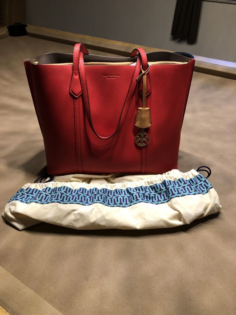 Tory burch Perry tote-Brilliant red Bag