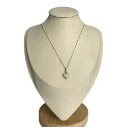 Necklace Yellow Gold 10k. Heart