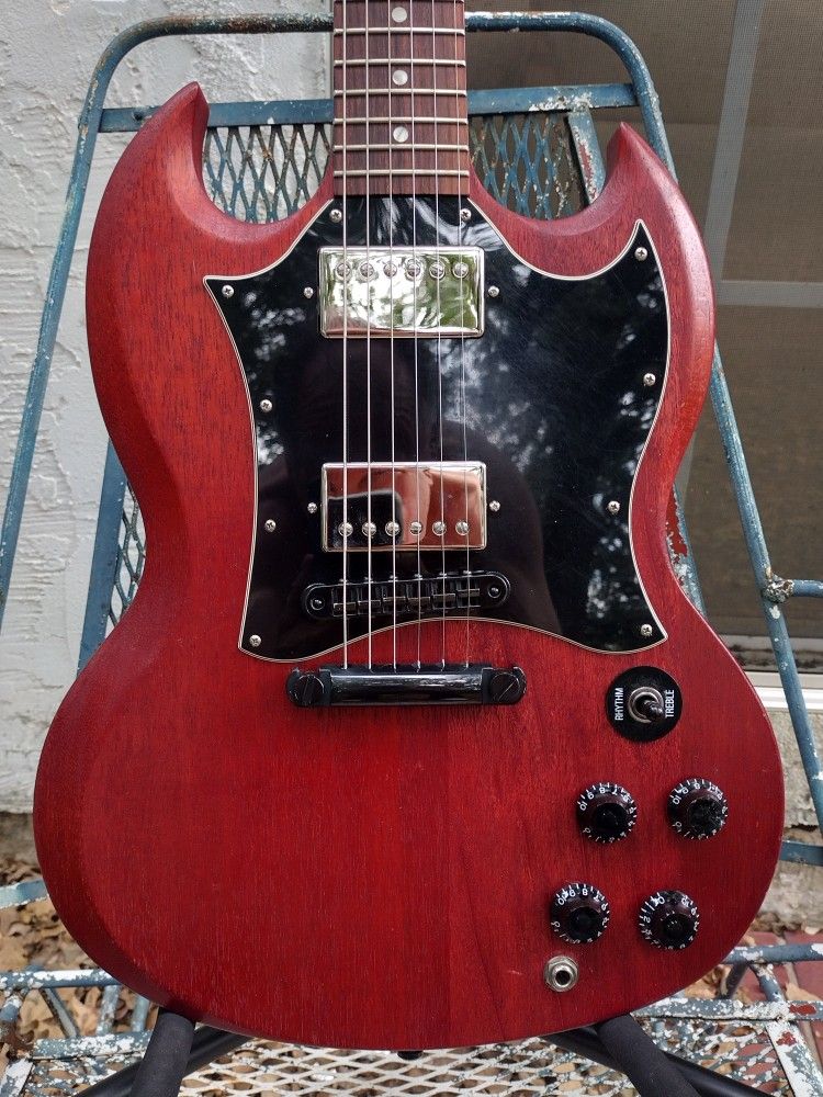2010 Gibson SG Faded - with Pearly Gates pickups + gig bag