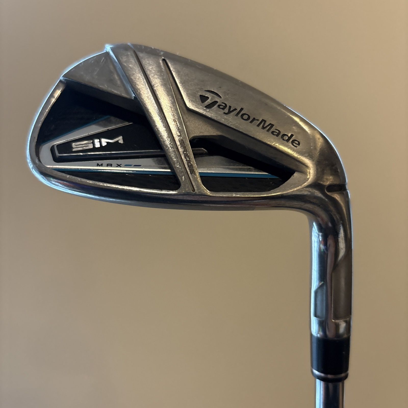 Taylormade Sim Max Pitching Wedge NS Modus 3 Regular Steel Shaft Right Handed Golf Club