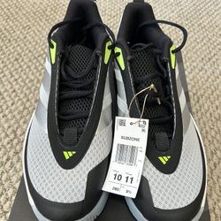 Adidas Subzone Black Gray Neon Sneaker Size 10 Brand New In Box 