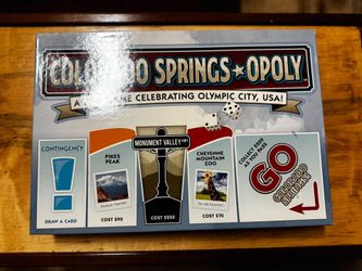 Colorado Springs-opoly Board Game