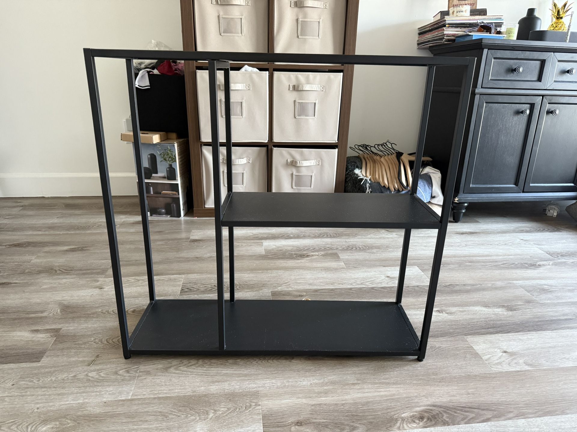 3 Tiers Storage Shelf Extra Long Entryway Table
