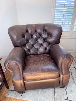 Leather Recliner Chair