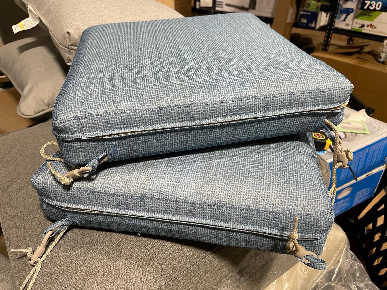 Duck Covers Weekend Water Resistant Outdoor Dining Seat Cushion