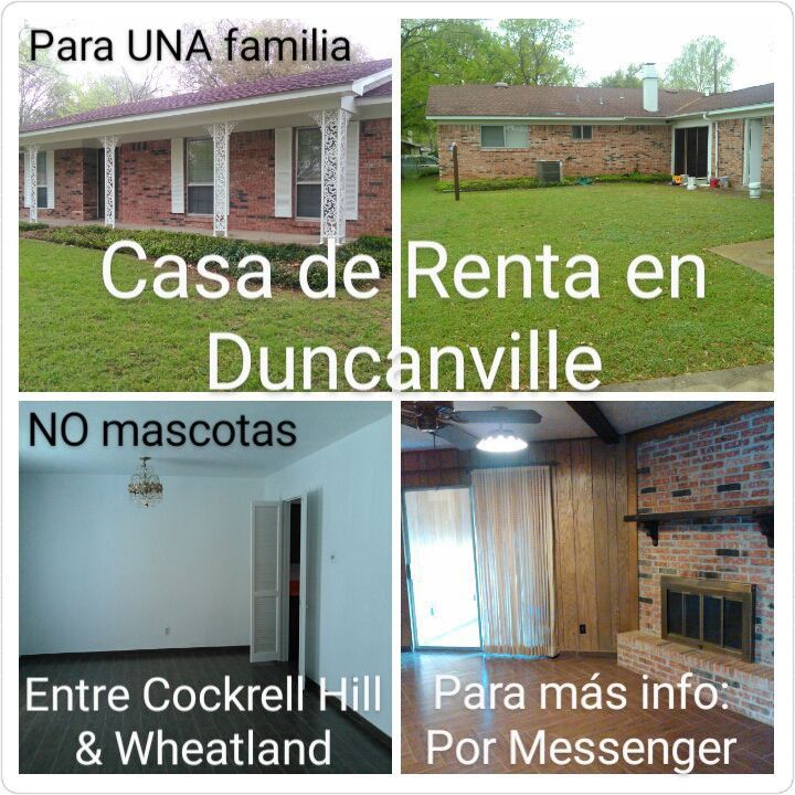 Casa De Renta En Duncanville for Sale in Duncanville, TX OfferUp