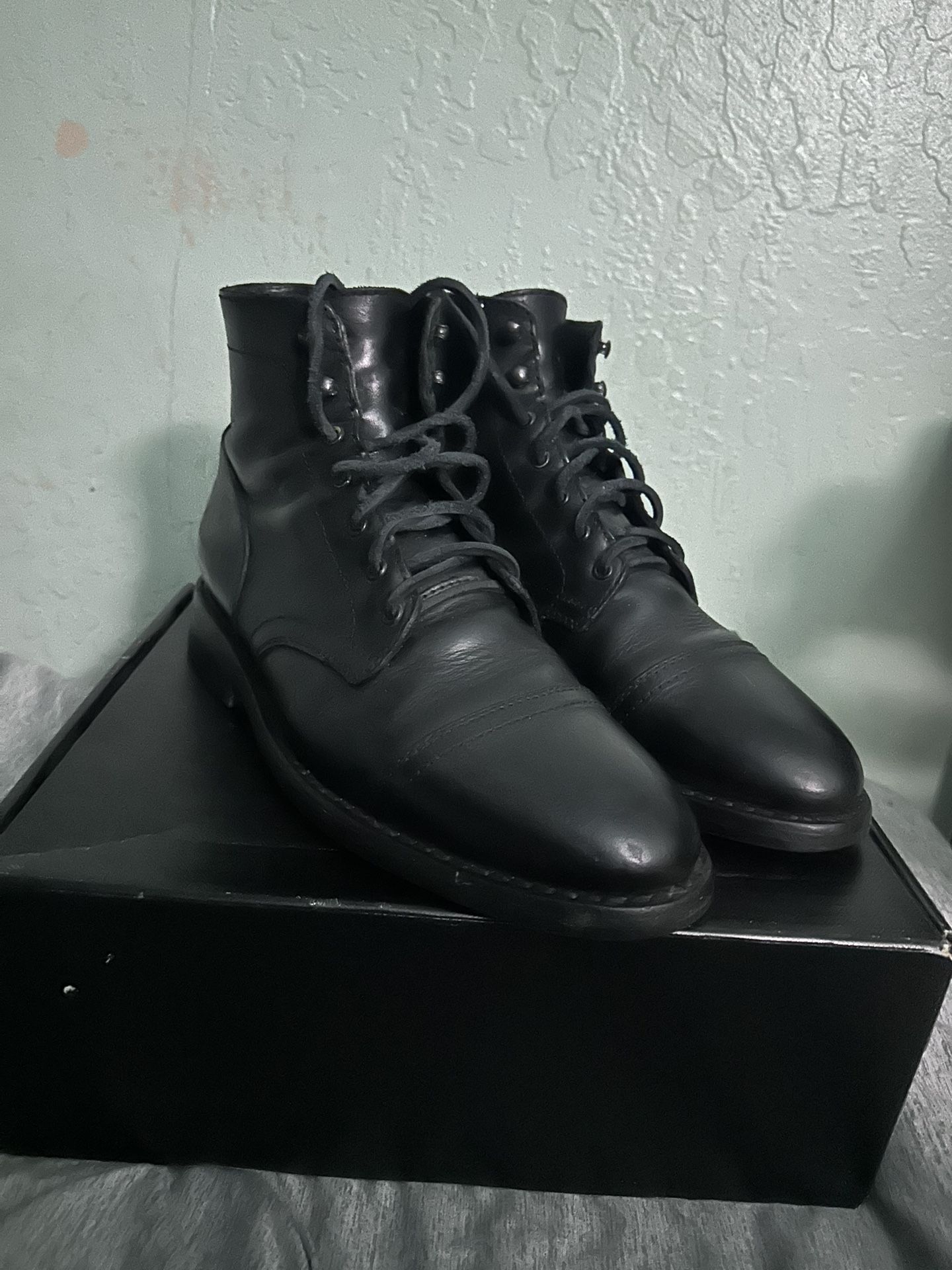 Mens Thursday Boots Black Size 10 